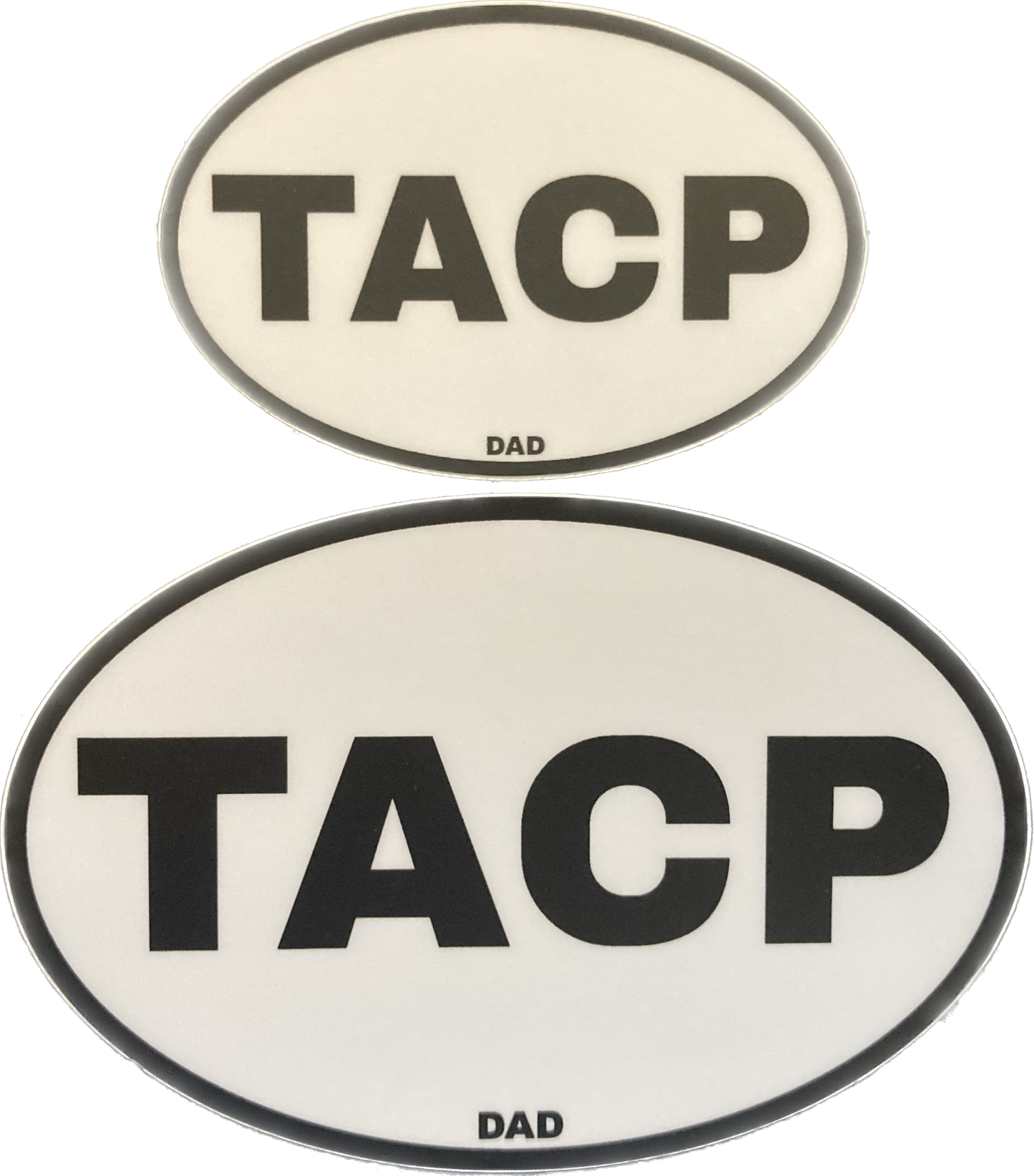 TACP Oval Stickers - Dad (additional versions returning soon)