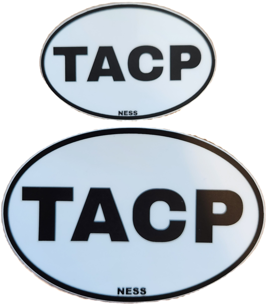TACP Oval Stickers - Dad (additional versions returning soon)