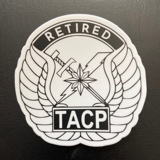 TACP Retired Sticker