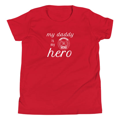 Daddy is my Hero Tee - Youth